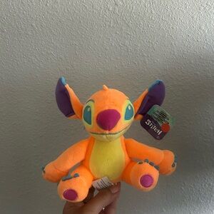 Disney Stitch Vibrant Orange Plush